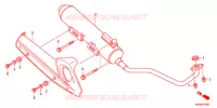 SMORZATORE SCARICO(2) per Honda PCX 125 2013