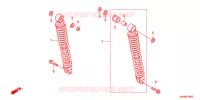 CUSCINO POSTERIORE(2) per Honda PCX 125 2014