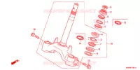 GAMBA STERZO/PONTE SOPRA (WW125EX2C/EX2D/EX2E/D) per Honda PCX 125 2014