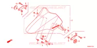 PARAFANGO ANTERIORE per Honda PCX 125 2014