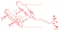 SMORZATORE SCARICO(2) per Honda PCX 125 2014