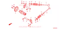 ALBERO A CAMME/VALVOLA per Honda PCX 125 2014