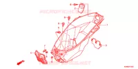 COPERTURA CORPO/SCATOLA BAGAGLI/ PORTATORE BAGAGLI per Honda PCX 125 2014