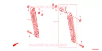 CUSCINO POSTERIORE(2) per Honda PCX 125 2014