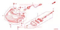 LUCE CODA(2) per Honda PCX 125 2014
