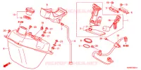 SERBATOIO CARBURANTE  (WW125SD) per Honda PCX 125 2014