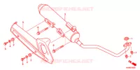 SMORZATORE SCARICO(2) per Honda PCX 125 2014
