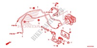 CILINDRO MAESTRO FRENO/MODULATORE ABS per Honda CB 1100 ABS BLACK 2014