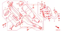 SMORZATORE SCARICO (CRF250RB/C/D) per Honda CRF 250 R 2011