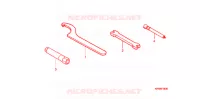 UTENSILI/SCATOLA BATTERIA per Honda CRF 250 R 2011