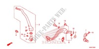 PEDALE/BRACCIO AVVIATORE A TIRO per Honda CRF 250 R 2014