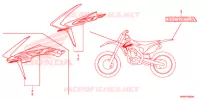 MARCHIO per Honda CRF 250 R 2014