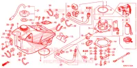 SERBATOIO COMBUSTIBILE per Honda CRF 250 R 2014