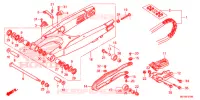 BRACCIO OSCILLANTE/CASSA CATENA per Honda CRF 450 X 2018