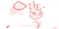 COPERTURA TESTA CILINDRO per Honda CRF 450 X 2018