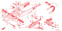 BRACCIO OSCILLANTE/CASSA CATENA per Honda CRF 450 X 2014