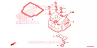 COPERTURA TESTA CILINDRO per Honda CRF 450 X 2014