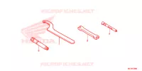UTENSILI/SCATOLA BATTERIA per Honda CRF 450 X 2014