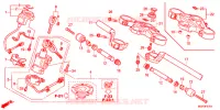 CONDOTTO MANIGLIA/PONTE SOPRA/ GAMBA STERZO (CBR1000RRE/RAE/CBR1000S/SA) per Honda CBR 1000 RR ABS BLACK 2014