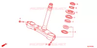 GAMBA STERZO/PONTE SOPRA per Honda CBR 1000 RR ABS BLACK 2014