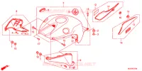 RIPARO SOPRA per Honda CBR 1000 RR ABS BLACK 2014