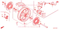 RUOTA ANTERIORE per Honda CBR 1000 RR ABS BLACK 2014