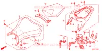 SELLA per Honda CBR 1000 RR ABS BLACK 2014