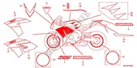 EMBLEMA/STRISCIA (CBR1000S/SA) per Honda CBR 1000 RR SP ABS TRICOLOUR 2014