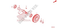 ALBERO BILANCIATORE per Honda CBR 300 ABS HRC TRICOLOR 2015