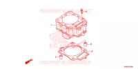 CILINDRO per Honda CRF 250 R 2015