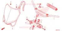 CONDOTTO MANIGLIA/PONTE SOPRA (2) per Honda CRF 250 R 2015