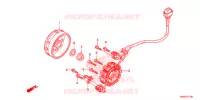 COPERTURA CASSA MANOVELLA/ GENERATORE(2) per Honda CRF 250 R 2015
