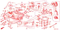 SERBATOIO COMBUSTIBILE per Honda CRF 250 R 2015