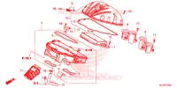 COPERTURA ANTERIORE/FILTRO ARIA per Honda CBR 650 F ABS HRC TRICOLOR 2015