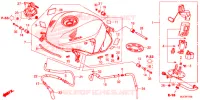 SERBATOIO COMBUSTIBILE per Honda CBR 650 F ABS HRC TRICOLOR 2015