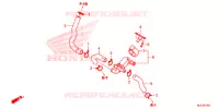 VALVOLA DI CONTROLLO INIEZIONE ARIA per Honda CBR 650 F ABS HRC TRICOLOR 2015