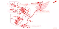 CALIBRO FRENO POSTERIORE per Honda CBR 650 F ABS 2016