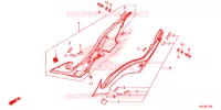 FILTRO ARIA/COPERTURA LATO per Honda CBR 650 F ABS 2016