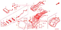 LUCE CODA(2) per Honda CBR 650 F ABS 2016