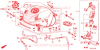 SERBATOIO COMBUSTIBILE per Honda CBR 650 F ABS 2016