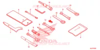 UTENSILI/SCATOLA BATTERIA per Honda CBR 650 F ABS 2016