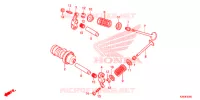ALBERO A CAMME/VALVOLA per Honda MSX 125 2014