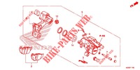 CALIBRO FRENO POSTERIORE per Honda MSX 125 2014
