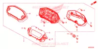 INDICATORE COMBINAZIONE per Honda MSX 125 2014