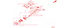 LUCE CODA/LUCE TARGA per Honda MSX 125 2014