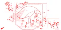 PARAFANGO ANTERIORE per Honda MSX 125 2014