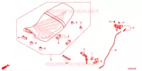 SEDILE SINGOLO(2) per Honda MSX 125 2014