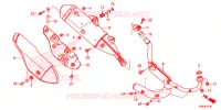SMORZATORE SCARICO(2) per Honda MSX 125 2014