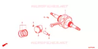 ALBERO A GOMITI/PISTONE per Honda VISION 50 R 2014
