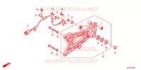 BRACCIO OSCILLANTE/CASSA CATENA per Honda SH 150 ABS SPORTY 2014